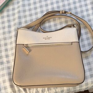 Kate Spade Cream and Tan Crossbody Bag New Without tags